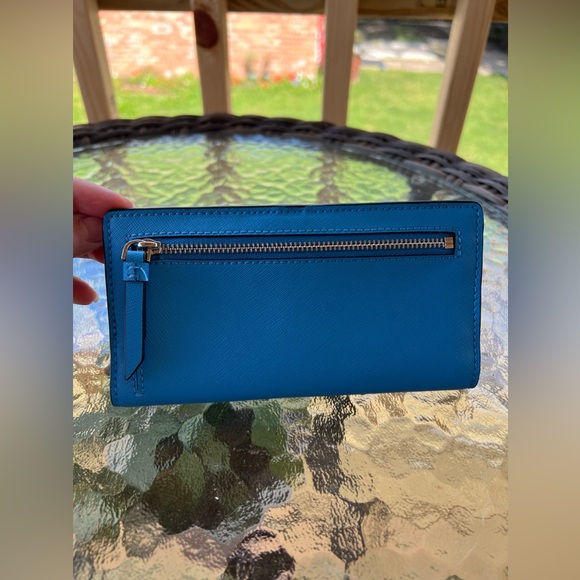 Kate Spade cameron monotone large slim bifold NWOT - Picture 3 of 7